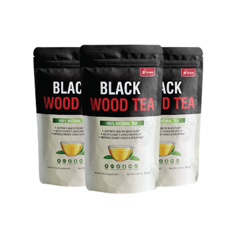 Black Wood Tea 3-Bottle Bundle — 90-Day Supply